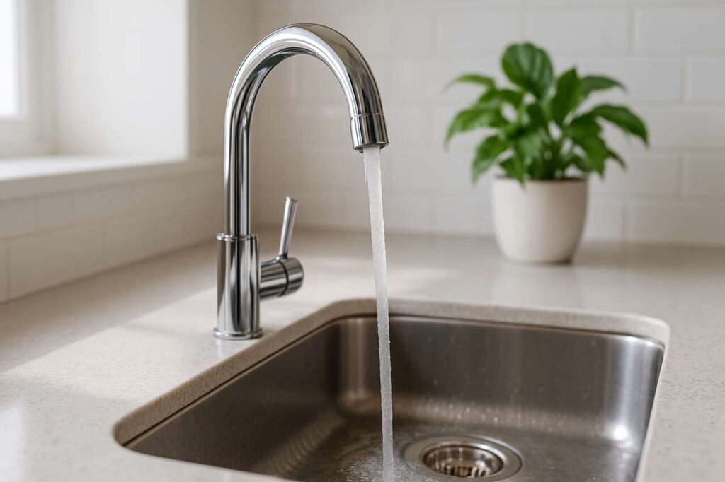 A basic household product washed down the pipes restored perfect flow leaving repair workers stunned