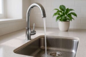 A basic household product washed down the pipes restored perfect flow leaving repair workers stunned