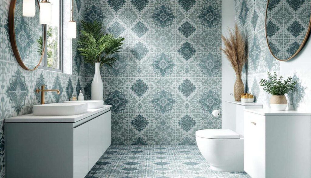 Painting tiles: the solution to modernize your bathroom without major renovations