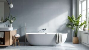 Painting bathroom tiles: the smart makeover without heavy construction